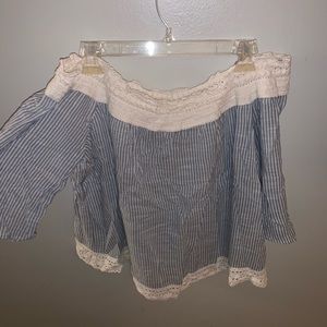 Off the shoulder aerie top